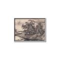 Picture of Sketched River _GroupedProduct_Rectangle_Landscape_Canvas_Framed_