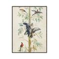 Picture of Six Birds _GroupedProduct_Rectangle_Portrait_Canvas_Framed_