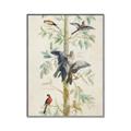 Picture of Six Birds _GroupedProduct_Rectangle_Portrait_Canvas_Framed_