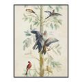 Picture of Six Birds _GroupedProduct_Rectangle_Portrait_Canvas_Framed_