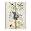 Picture of Six Birds _GroupedProduct_Rectangle_Portrait_Canvas_Framed_