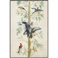 Picture of Six Birds _GroupedProduct_Rectangle_Portrait_Canvas_Framed_