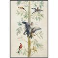 Picture of Six Birds _GroupedProduct_Rectangle_Portrait_Canvas_Framed_