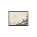 Picture of Riverside Sketched _GroupedProduct_Rectangle_Landscape_Canvas_Framed_