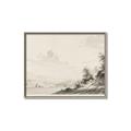 Picture of Riverside Sketched _GroupedProduct_Rectangle_Landscape_Canvas_Framed_