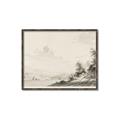 Picture of Riverside Sketched _GroupedProduct_Rectangle_Landscape_Canvas_Framed_
