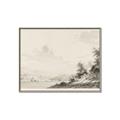 Picture of Riverside Sketched _GroupedProduct_Rectangle_Landscape_Canvas_Framed_