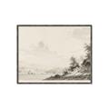 Picture of Riverside Sketched _GroupedProduct_Rectangle_Landscape_Canvas_Framed_