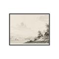 Picture of Riverside Sketched _GroupedProduct_Rectangle_Landscape_Canvas_Framed_