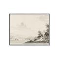 Picture of Riverside Sketched _GroupedProduct_Rectangle_Landscape_Canvas_Framed_
