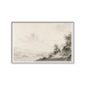 Picture of Riverside Sketched _GroupedProduct_Rectangle_Landscape_Canvas_Framed_