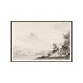 Picture of Riverside Sketched _GroupedProduct_Rectangle_Landscape_Canvas_Framed_