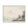 Picture of Riverside Sketched _GroupedProduct_Rectangle_Landscape_Canvas_Framed_