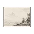 Picture of Riverside Sketched _GroupedProduct_Rectangle_Landscape_Canvas_Framed_