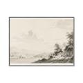 Picture of Riverside Sketched _GroupedProduct_Rectangle_Landscape_Canvas_Framed_