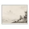Picture of Riverside Sketched _GroupedProduct_Rectangle_Landscape_Canvas_Framed_