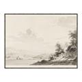 Picture of Riverside Sketched _GroupedProduct_Rectangle_Landscape_Canvas_Framed_