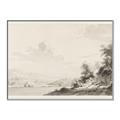Picture of Riverside Sketched _GroupedProduct_Rectangle_Landscape_Canvas_Framed_
