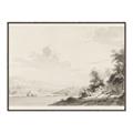 Picture of Riverside Sketched _GroupedProduct_Rectangle_Landscape_Canvas_Framed_