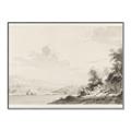 Picture of Riverside Sketched _GroupedProduct_Rectangle_Landscape_Canvas_Framed_