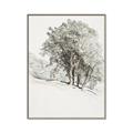 Picture of Trees on a Hill _GroupedProduct_Rectangle_Portrait_Canvas_Framed_