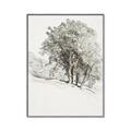 Picture of Trees on a Hill _GroupedProduct_Rectangle_Portrait_Canvas_Framed_