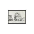 Picture of Speckled Landscape _GroupedProduct_Rectangle_Landscape_Canvas_Framed_