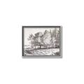 Picture of Windy Trees _GroupedProduct_Rectangle_Landscape_Canvas_Framed_