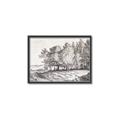 Picture of Windy Trees _GroupedProduct_Rectangle_Landscape_Canvas_Framed_