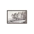 Picture of Windy Trees _GroupedProduct_Rectangle_Landscape_Canvas_Framed_