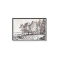 Picture of Windy Trees _GroupedProduct_Rectangle_Landscape_Canvas_Framed_