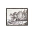 Picture of Windy Trees _GroupedProduct_Rectangle_Landscape_Canvas_Framed_