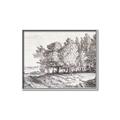 Picture of Windy Trees _GroupedProduct_Rectangle_Landscape_Canvas_Framed_