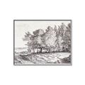 Picture of Windy Trees _GroupedProduct_Rectangle_Landscape_Canvas_Framed_