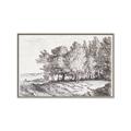 Picture of Windy Trees _GroupedProduct_Rectangle_Landscape_Canvas_Framed_