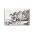 Picture of Windy Trees _GroupedProduct_Rectangle_Landscape_Canvas_Framed_