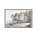 Picture of Windy Trees _GroupedProduct_Rectangle_Landscape_Canvas_Framed_