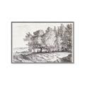 Picture of Windy Trees _GroupedProduct_Rectangle_Landscape_Canvas_Framed_