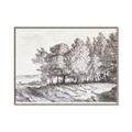 Picture of Windy Trees _GroupedProduct_Rectangle_Landscape_Canvas_Framed_