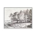 Picture of Windy Trees _GroupedProduct_Rectangle_Landscape_Canvas_Framed_
