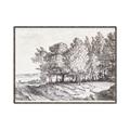 Picture of Windy Trees _GroupedProduct_Rectangle_Landscape_Canvas_Framed_