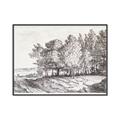 Picture of Windy Trees _GroupedProduct_Rectangle_Landscape_Canvas_Framed_
