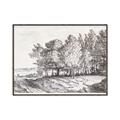 Picture of Windy Trees _GroupedProduct_Rectangle_Landscape_Canvas_Framed_