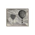 Picture of Sketched Airballoons _GroupedProduct_Rectangle_Landscape_Canvas_Framed_