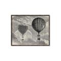Picture of Sketched Airballoons _GroupedProduct_Rectangle_Landscape_Canvas_Framed_