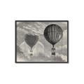Picture of Sketched Airballoons _GroupedProduct_Rectangle_Landscape_Canvas_Framed_
