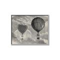 Picture of Sketched Airballoons _GroupedProduct_Rectangle_Landscape_Canvas_Framed_