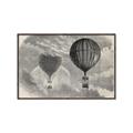 Picture of Sketched Airballoons _GroupedProduct_Rectangle_Landscape_Canvas_Framed_