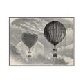 Picture of Sketched Airballoons _GroupedProduct_Rectangle_Landscape_Canvas_Framed_