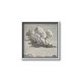 Picture of Sketched Clouds _GroupedProduct_Square_Canvas_Framed_